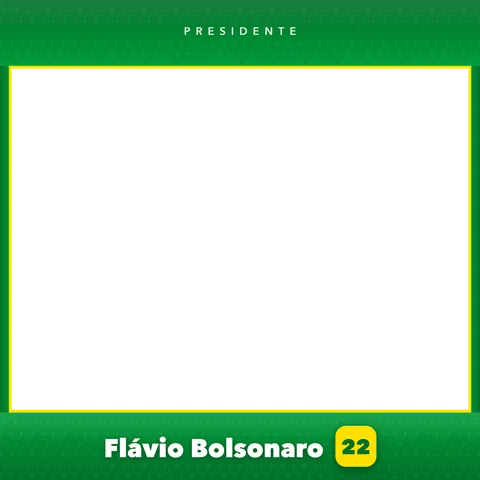 Flávio Bolsonaro Moldura Cheia 12