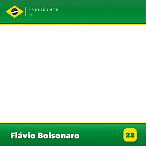 Flávio Bolsonaro Moldura Cheia 14