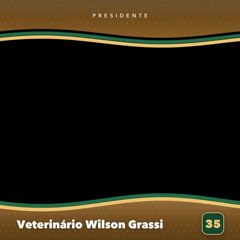 Veterinário Wilson Grassi Moldura Cheia 1