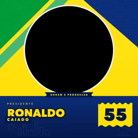 Ronaldo Caiado Moldura Metade 6
