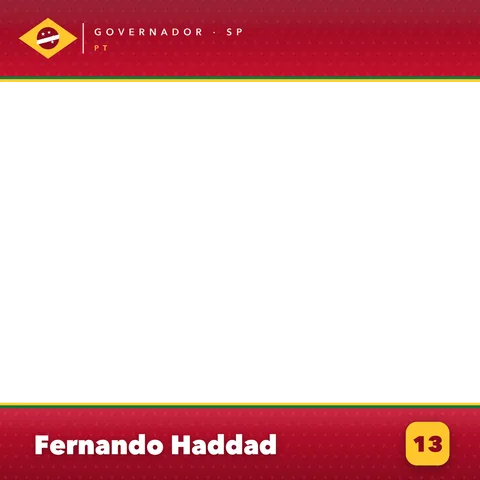 Fernando Haddad Moldura Cheia 6