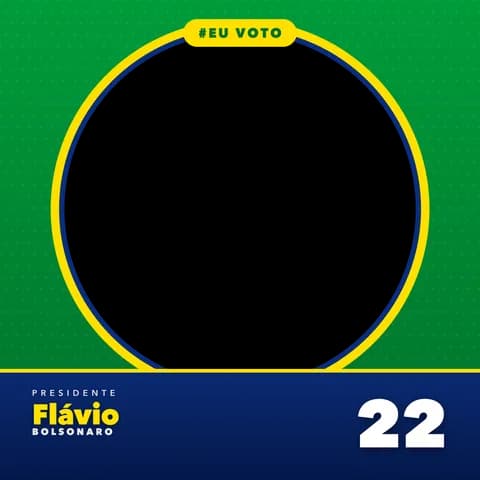 Flávio Bolsonaro Moldura Metade 4