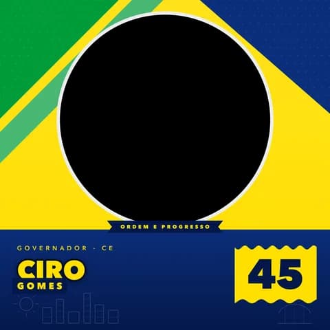 Ciro Gomes Moldura Metade 6