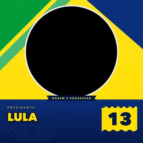 Luiz Inácio Lula da Silva Moldura Metade 6