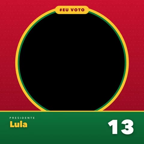 Luiz Inácio Lula da Silva Moldura Metade 1