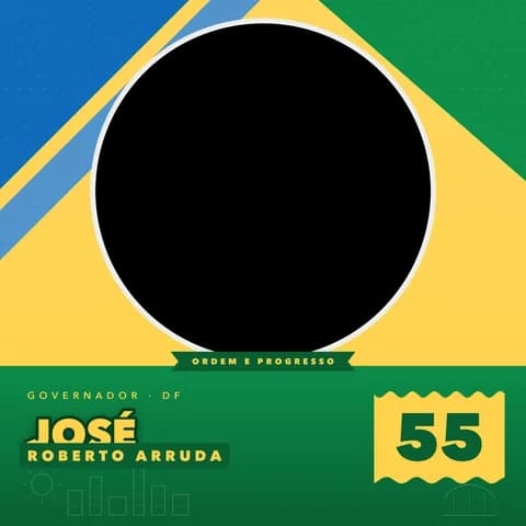 José Roberto Arruda Moldura Metade 3