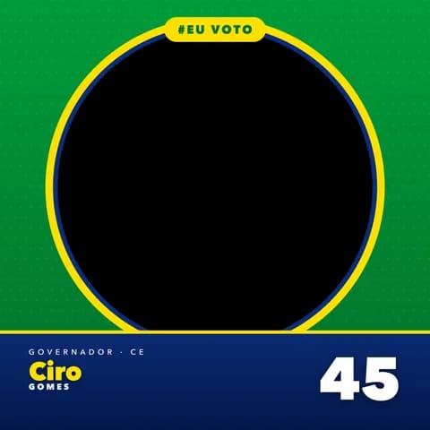 Ciro Gomes Moldura Metade 4