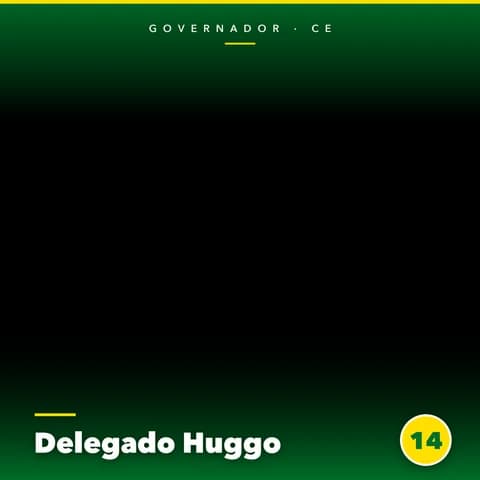 Delegado Huggo Moldura Cheia 16